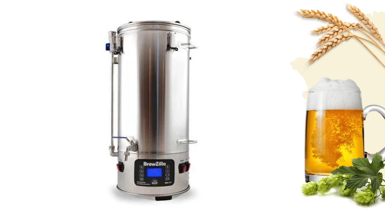 Jedna oddychovka - domácí pivovar Brewzilla