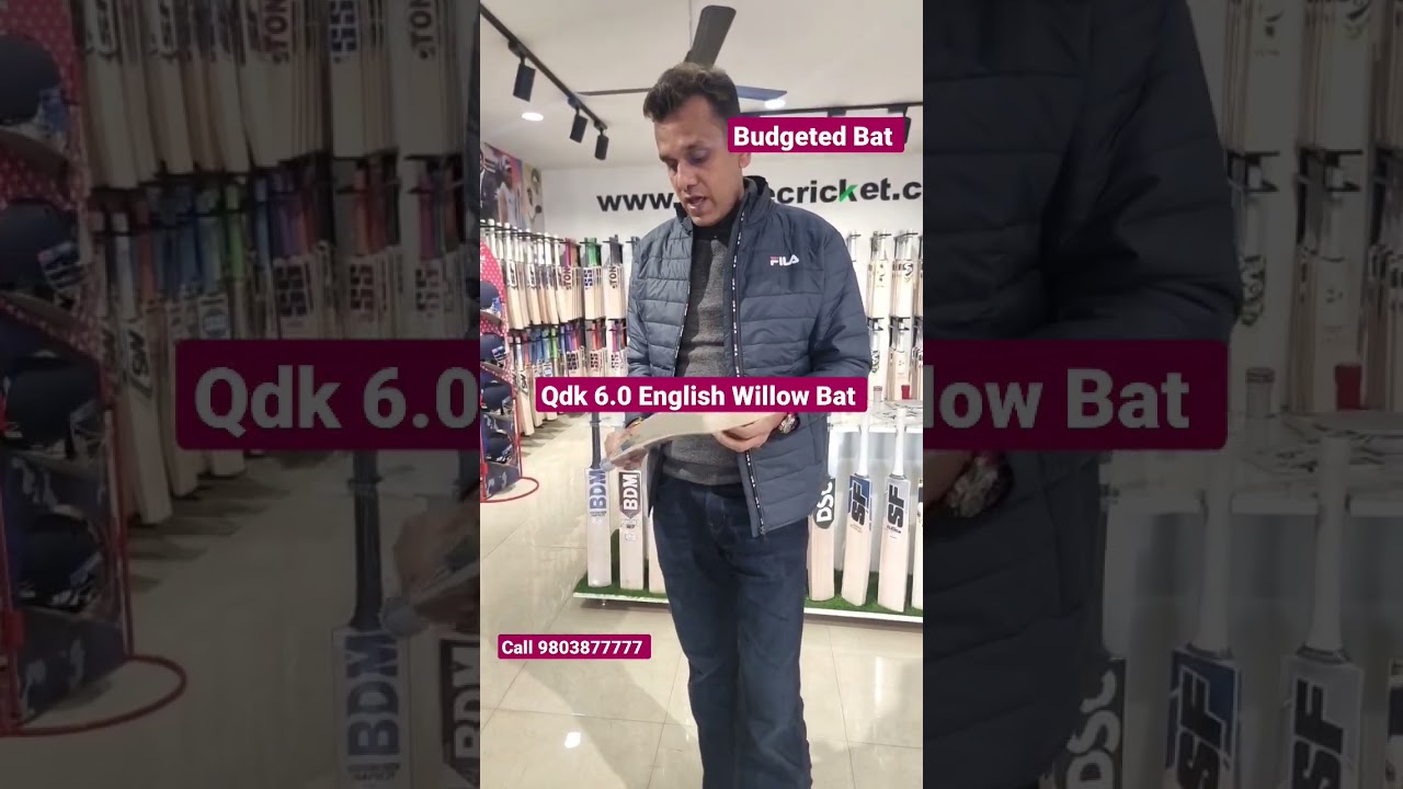 Budgeted Bat Qdk 6.0 #shorts #cricket #shortsvideo #viral #ytshorts #sahilsachinvlogs