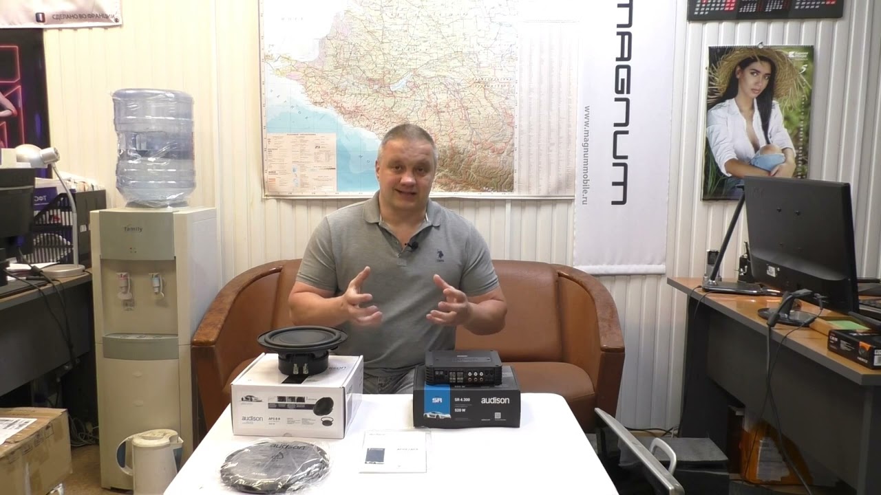 Сабвуферы Audison APS 8 D, Audison APS 8 R басовый бустер +усилитель Audison SR 4.300, тест.