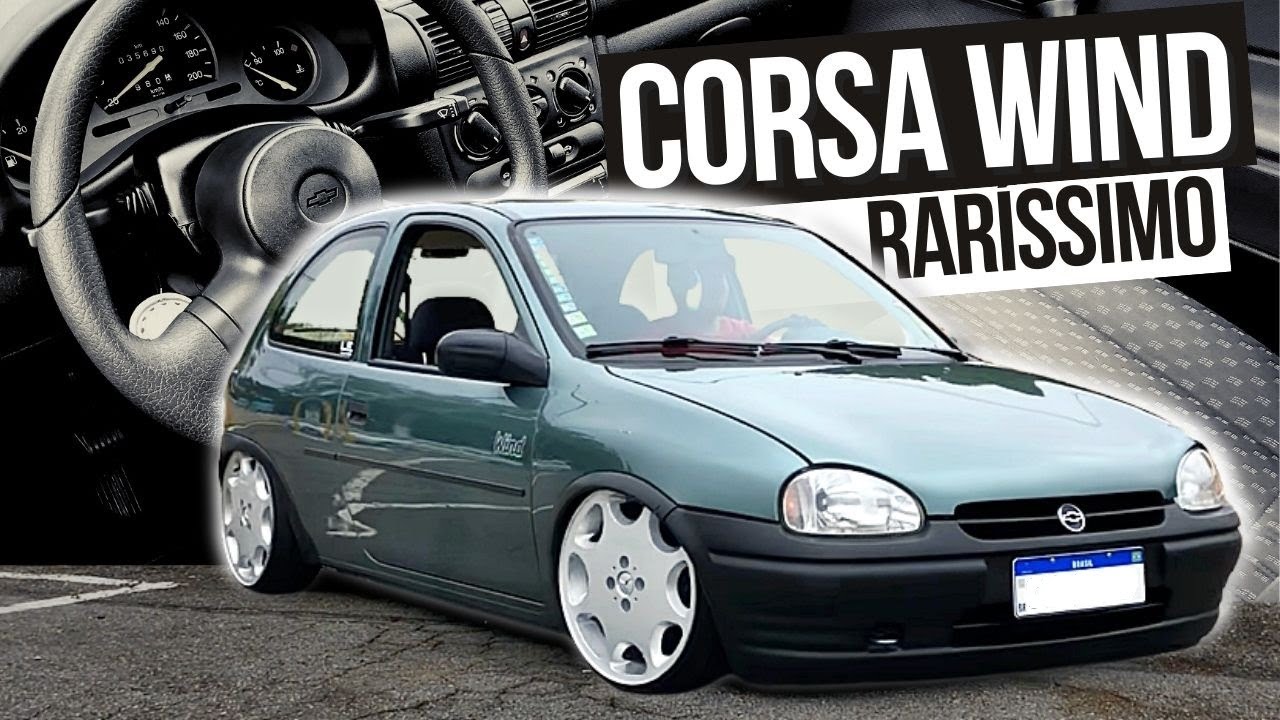 ESSE É O MAIS ZERO QUE JÁ VI... CORSA WIND REBAIXADO NAS RODAS DA MERCEDES. CARRO SEM IMPECÁVEL!!
