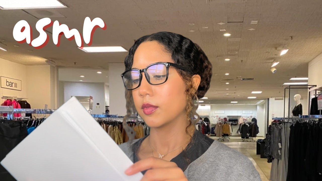 asmr start-up meeting at macy's ⭐️ | (passive aggressive manager roleplay)