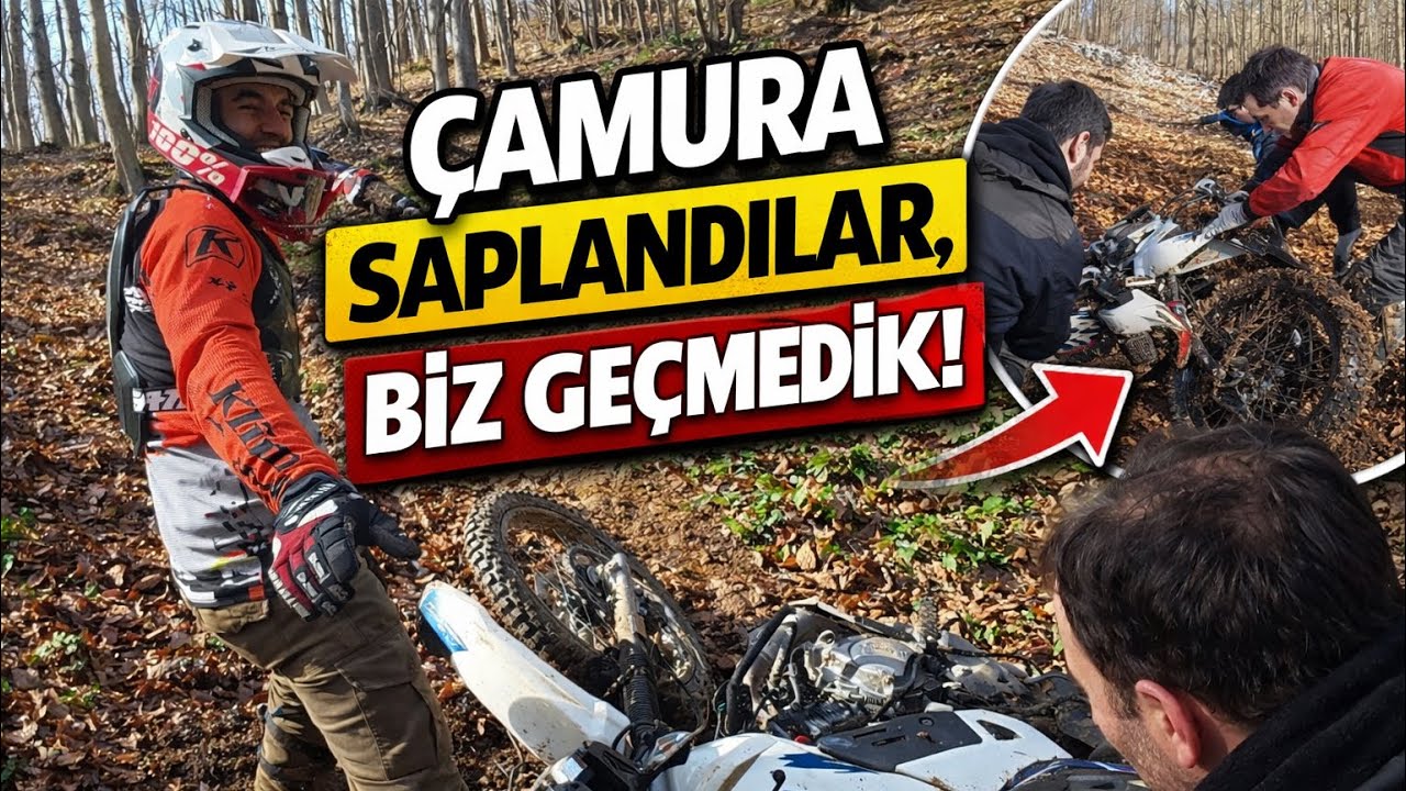 Enduro Kardeşliği: Çamurda Kalan Gençlere Yardım Ettik ￼