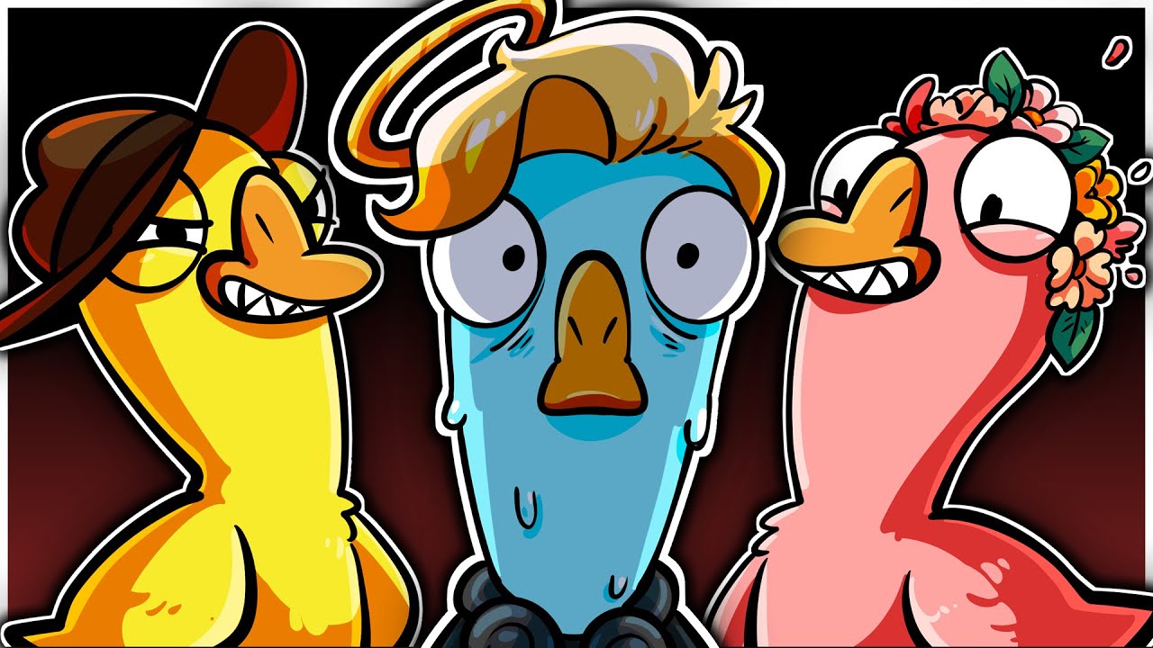 NEVER TRUST THE GIRLS! 💔 | Goose Goose Duck (ft. Cartoonz & More)