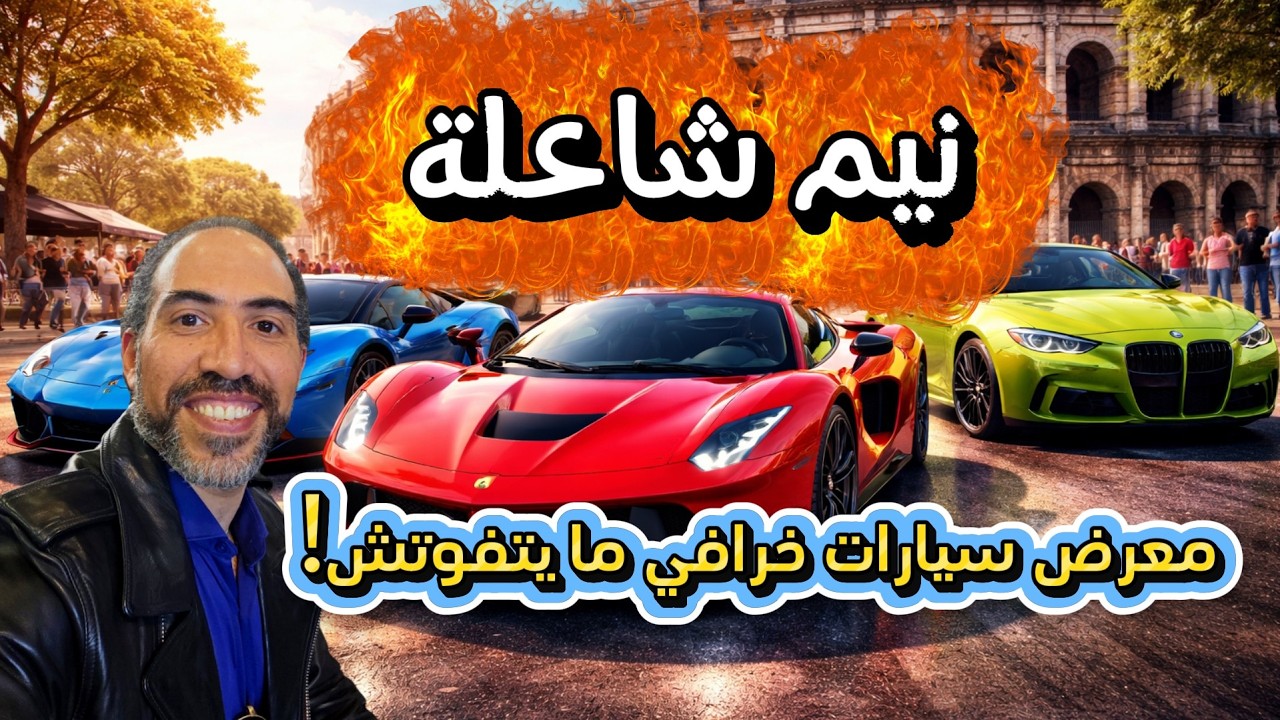 معرض السيارات بمدينة نيم