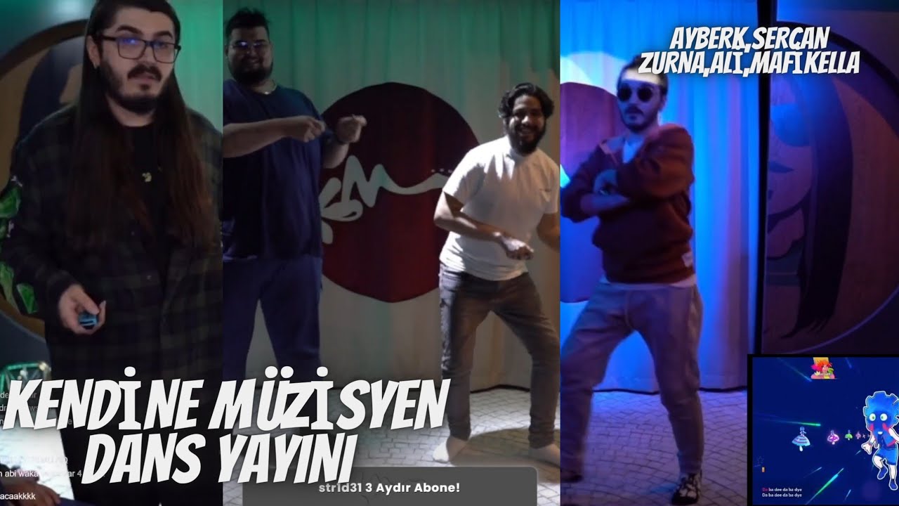 Kendine M&uuml;zisyen Dans Yayını Ayberk,Sercan Zurna,Ali,Mafikella