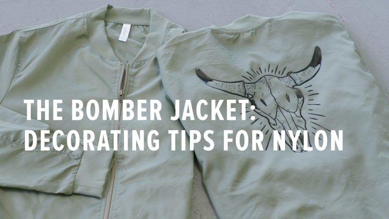 The Bomber Jacket: Decorating Tips for Nylon