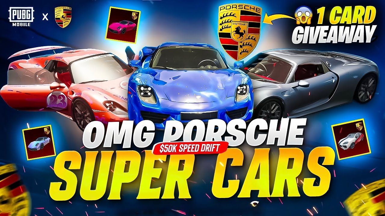 OMG! Porsche Super Cars 50K UC  | Speed Drift Crate Opening | $50K UC + 1 PorscheGiveaway🚗🚘 