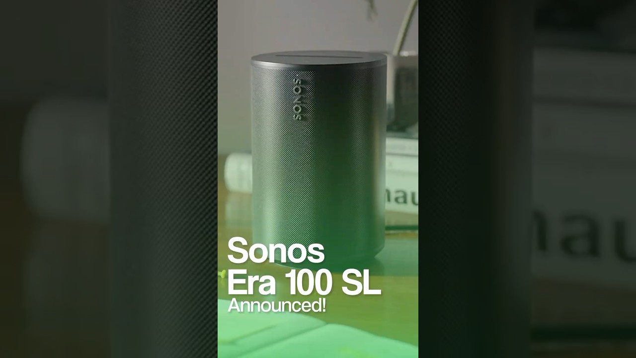 Первый взгляд на Sonos Era 100 SL! Самая популярная колонка Sonos? 👀 #sonos #tech