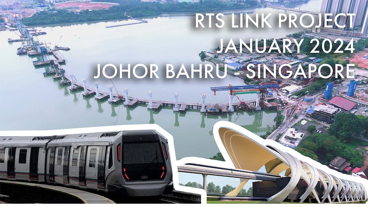 SHOCKING PROGRESS! // RTS Link Mega Project (January 2024) // Johor Bahru, Malaysia & Singapore