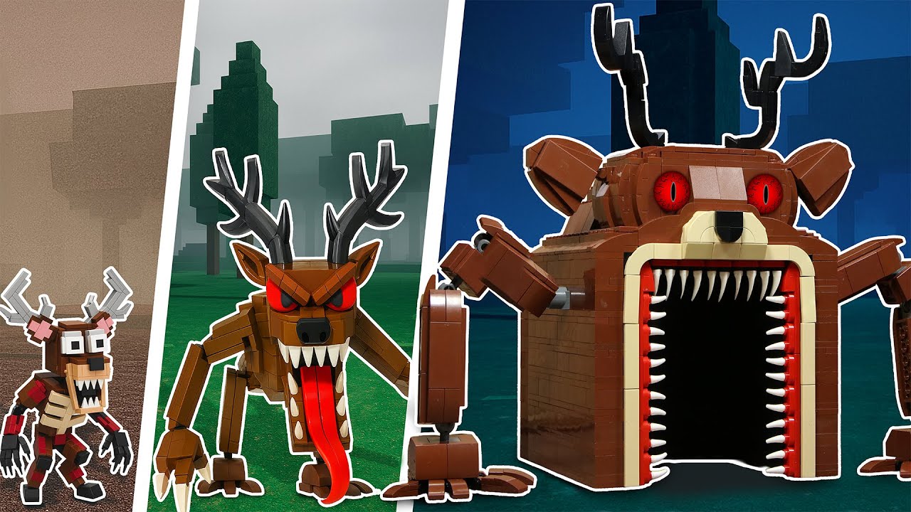 Новый мод THE DEER EATER 99 Nights In The Forest - Lego Survival Monster Evolved