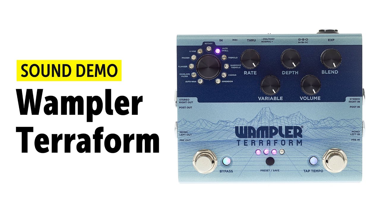 Wampler Terraform - Sound Demo (no talking)