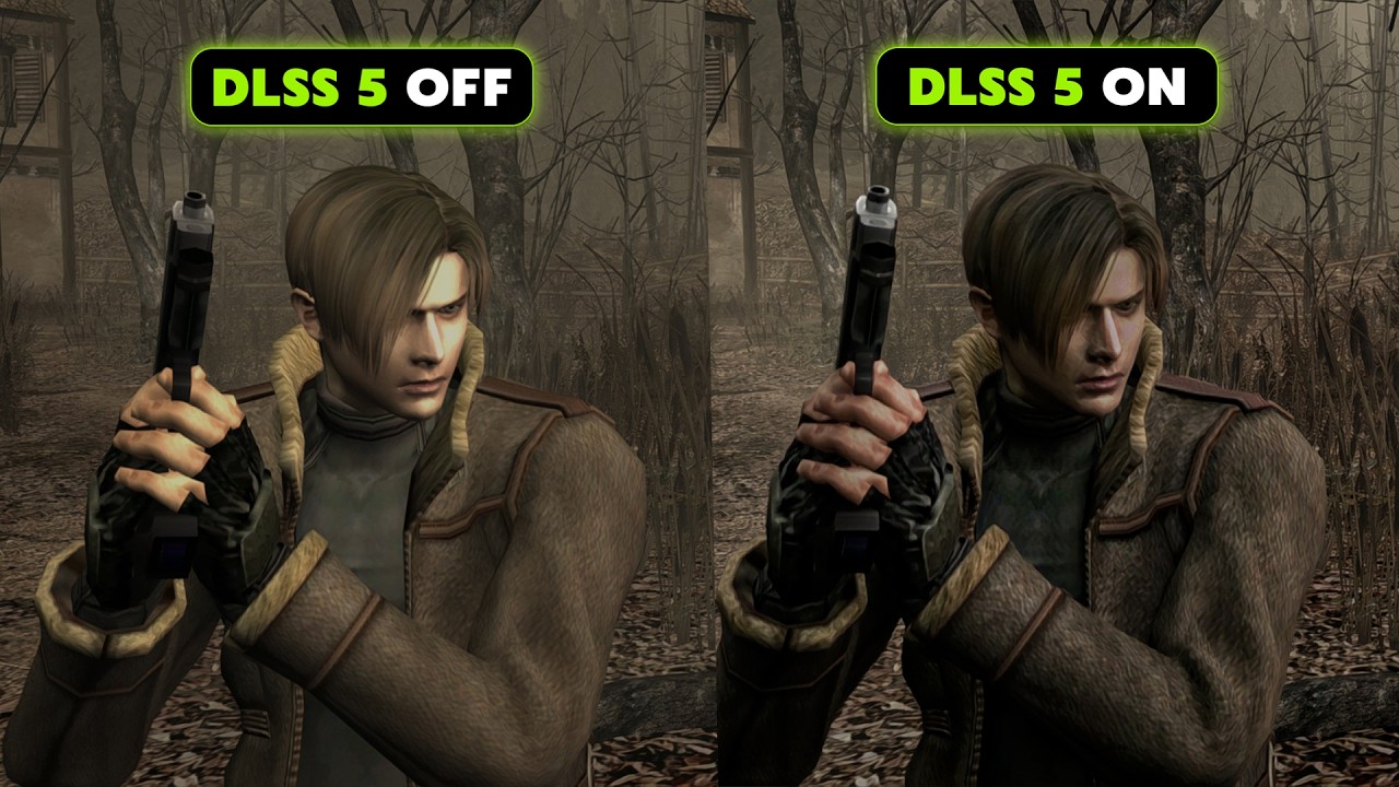 DLSS 5 on RTX 4060 - Resident Evil 4 (2005) Flawless 60FPS!
