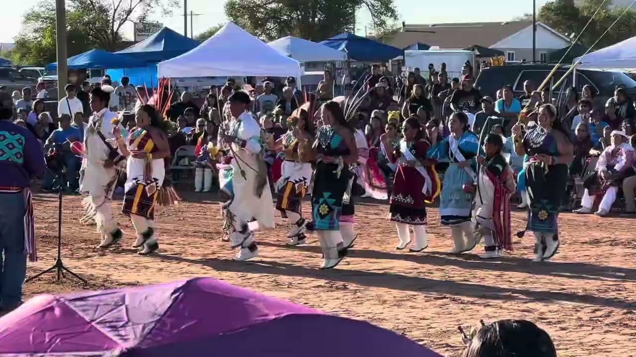 2025 Zuni Tribal Fair-Warrior Dance by Kel-hoyas dance group