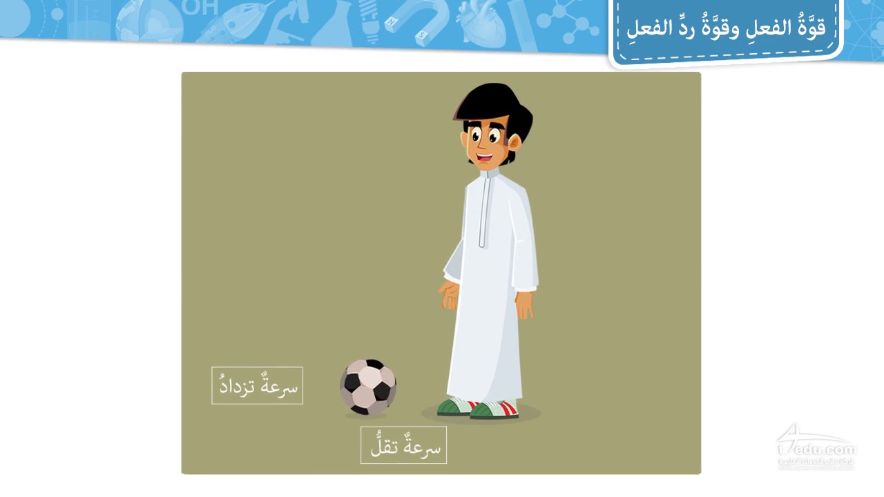 قوة الفعل و رد الفعل