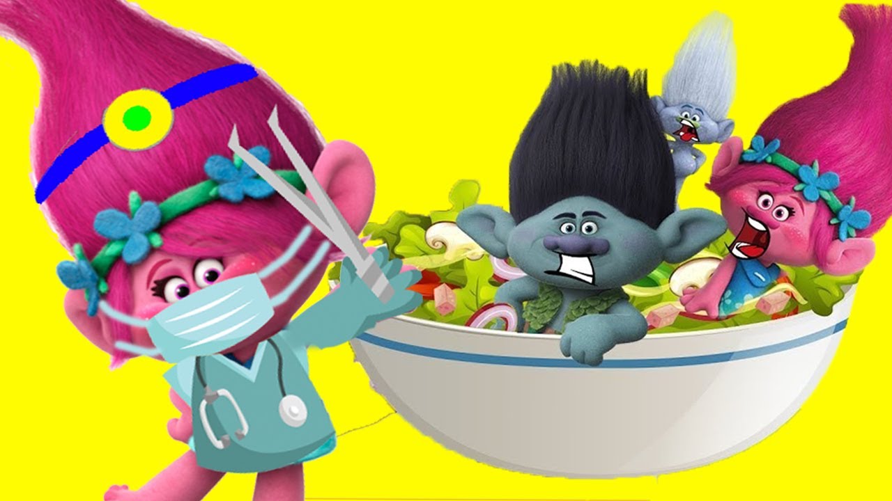 Dreamworks Trolls World Tour How To Make DIY Play-Doh Salad with Poppy