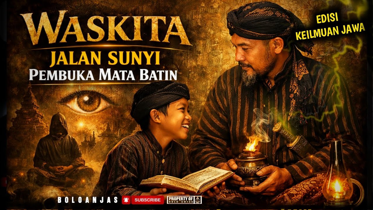 💫 WASKITA 🍃 DIAM Jalan Sunyi Pembuka Mata Batin Leluhur Jawa | Ilmu Kejawen & Spiritual Jawa Kuno