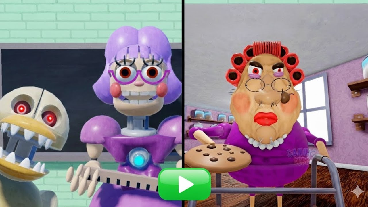 ANI-TRON VS EVIL GRANDMA? OBBY Full Gameplay#roblox