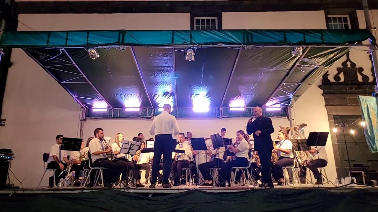 Filarmónica Voz do Progresso - Coração de Jesus. Conceição Ribeira Grande 6-8-2024