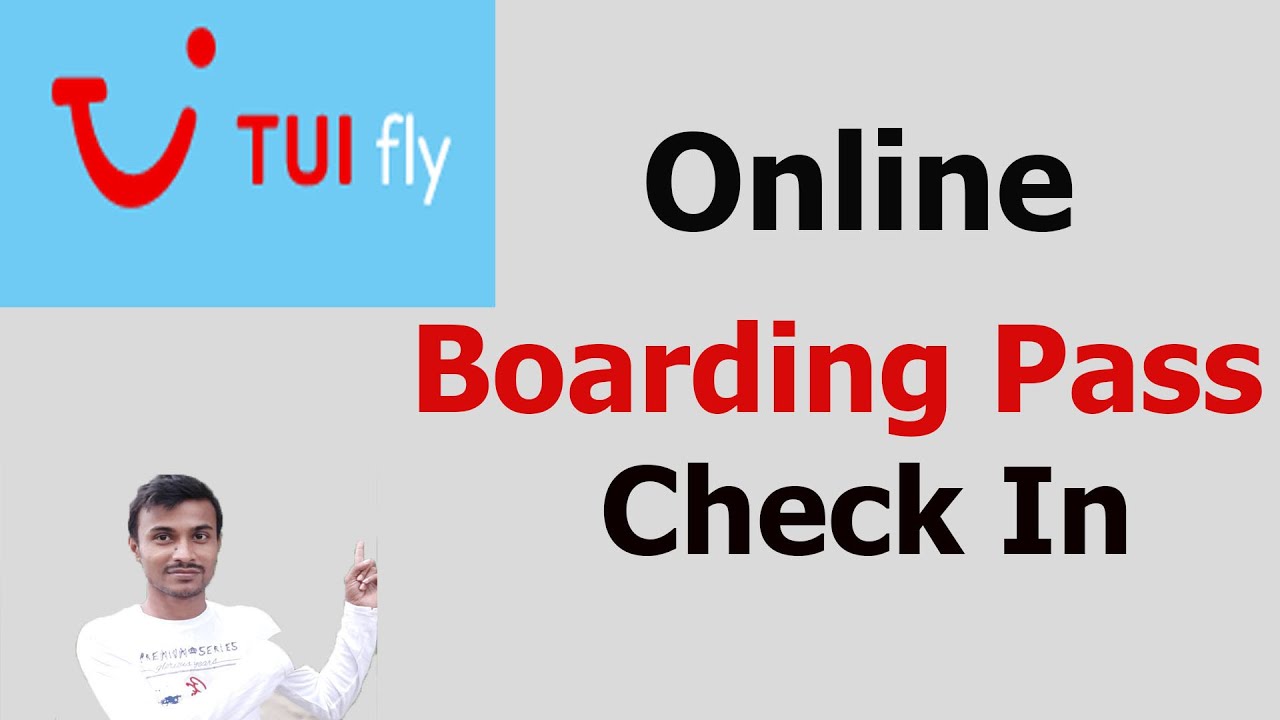 tuifly online boarding pass check in