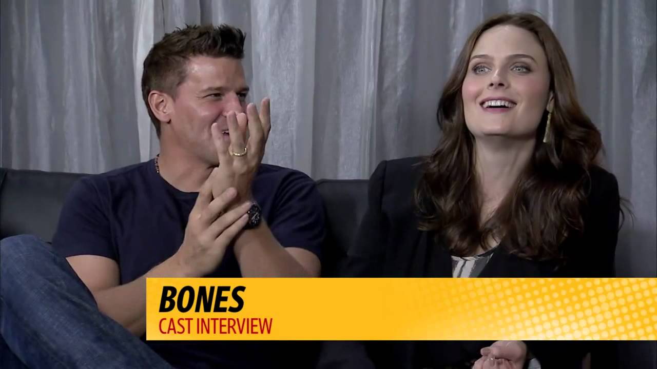 David Boreanaz & Emily Deschanel Comic Con 2012 EW.com interview [HQ]