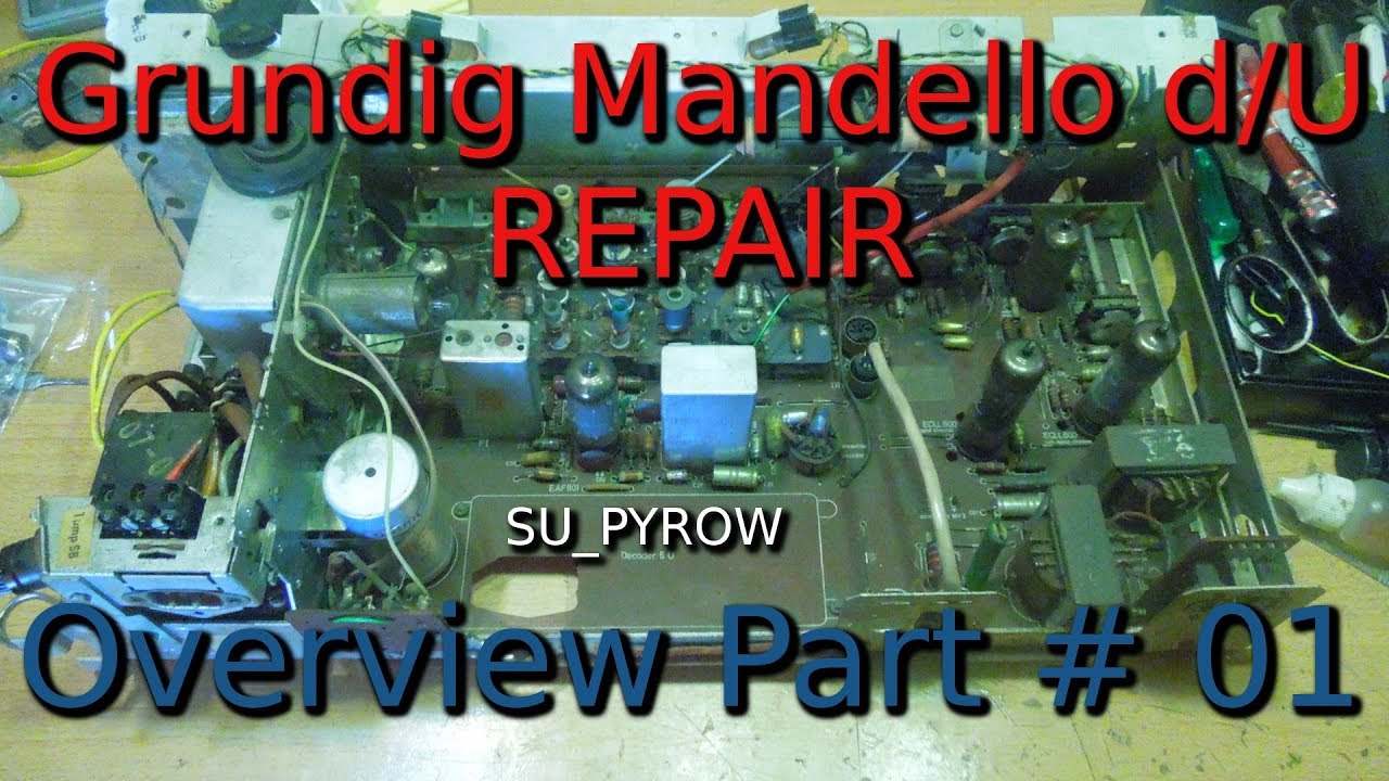 Grundig Mandello d/U 1965 Console Radio | Stereomeister 300A 1965 | Part#01 SUPYROW #10