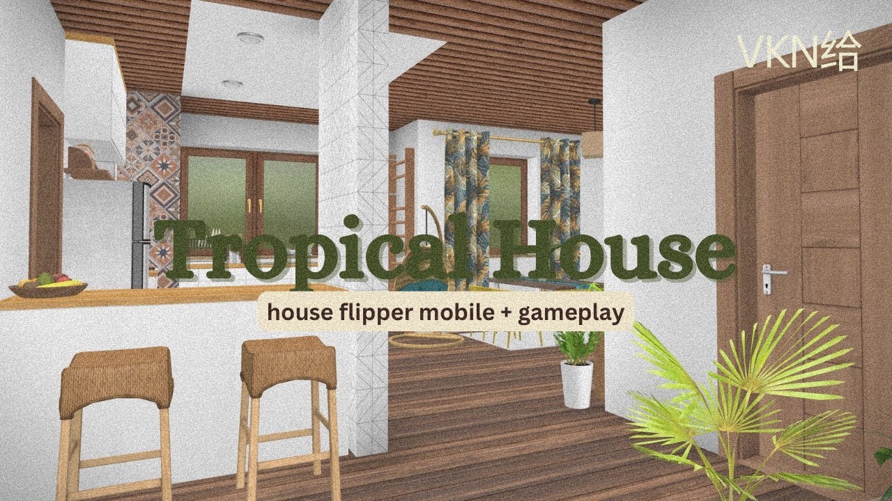 tropical interior | House Flipper Mobile