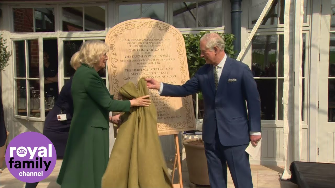 Prince Charles and Camilla celebrate wedding anniversary during Hillsborough Castle visit