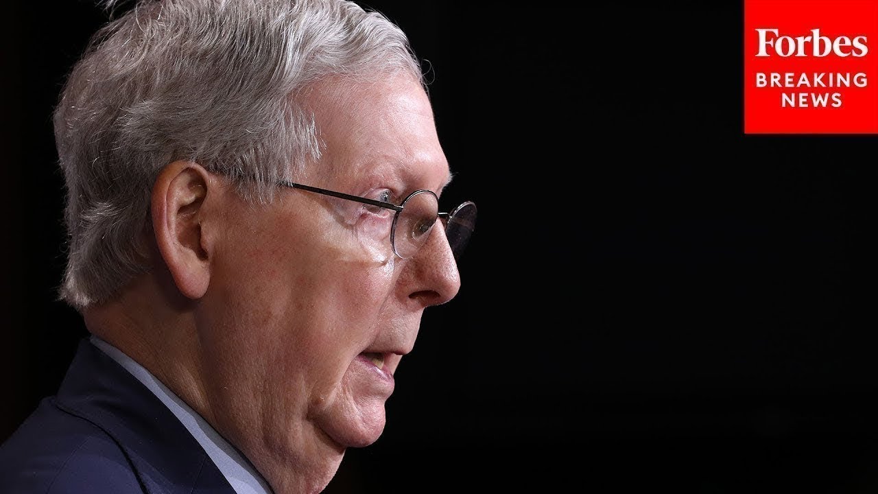 'An Outstanding Career': Mitch McConnell Pays Tribute To Retiring Senator