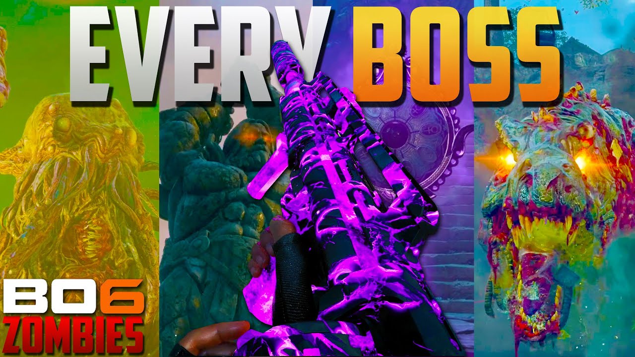 Buffed Maelstrom Shotgun Against Every Boss In Black Ops 6 Zombies Season 3