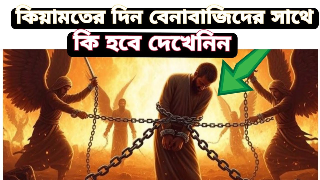 কিয়া মতের দিন বে নামাজিদের সাথে কি হবে দেখে নিন।।
