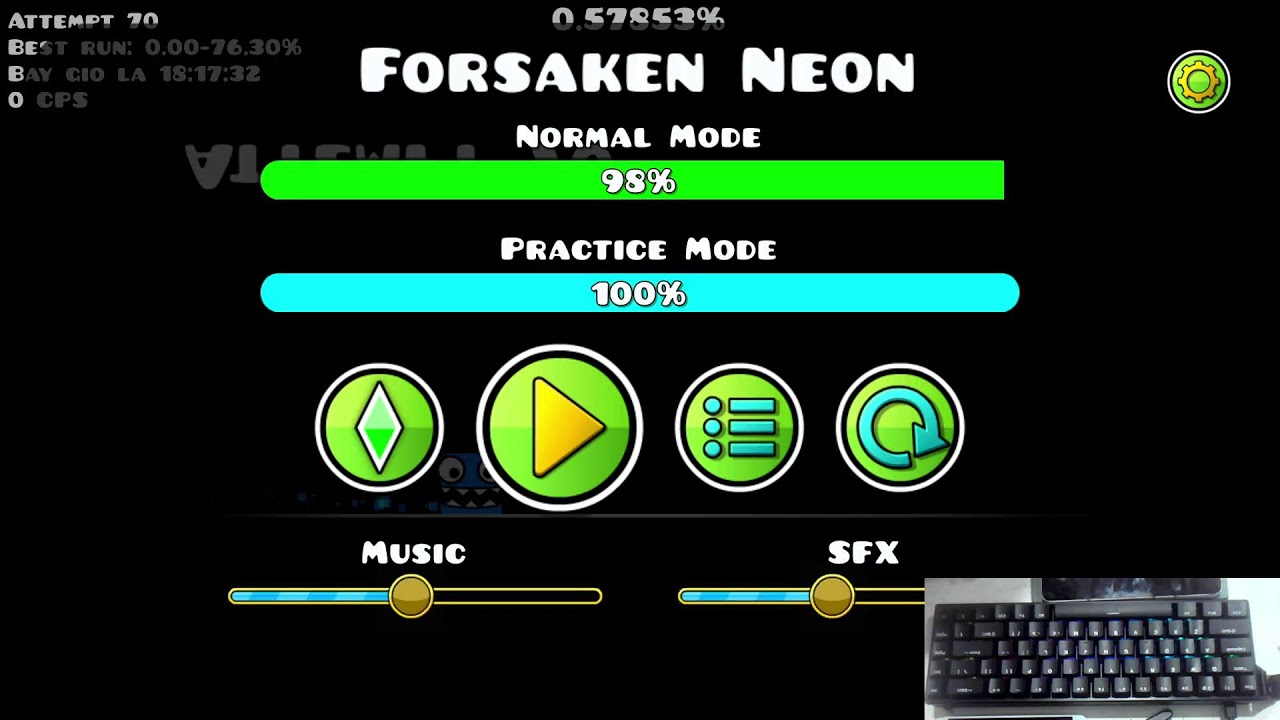 Forsaken Neon 98-100?
