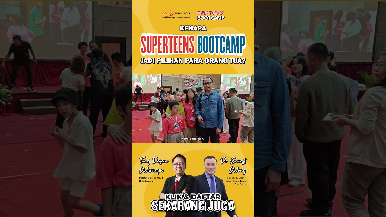 Kenapa Training Ini Menjadi Pilihan Utama Orang Tua untuk Anaknya?
