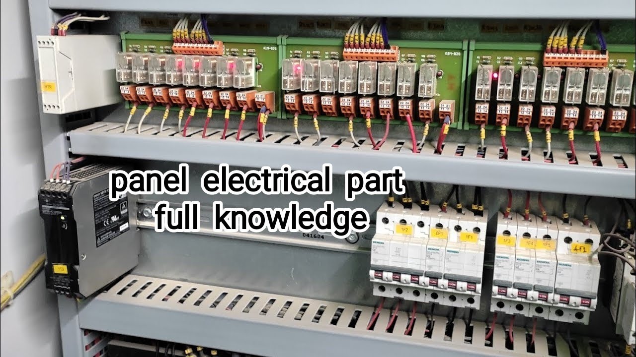 panel electrical part knowledge schwing stetter cp30.rmc plant M1-J panel electrical part. (part 3)