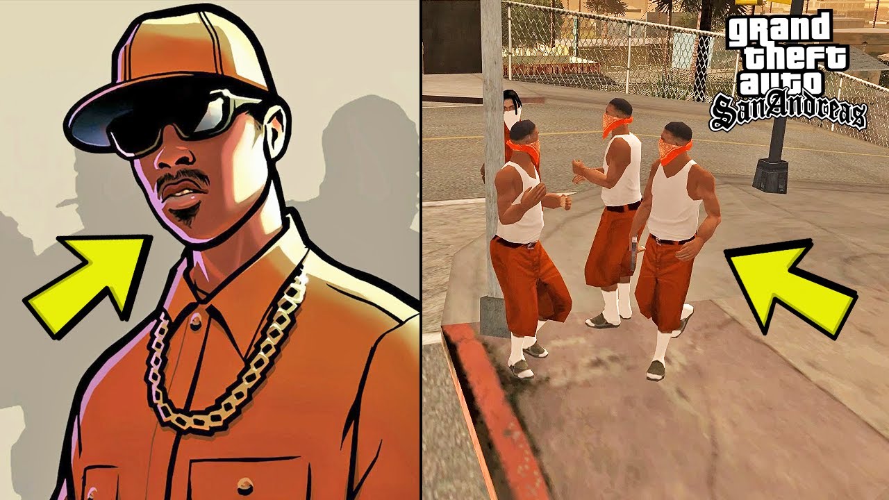 GTA SAN ANDREAS DA ASLINDA TURUNCU ÇETE VARMIŞ ! BETA VERSİYON