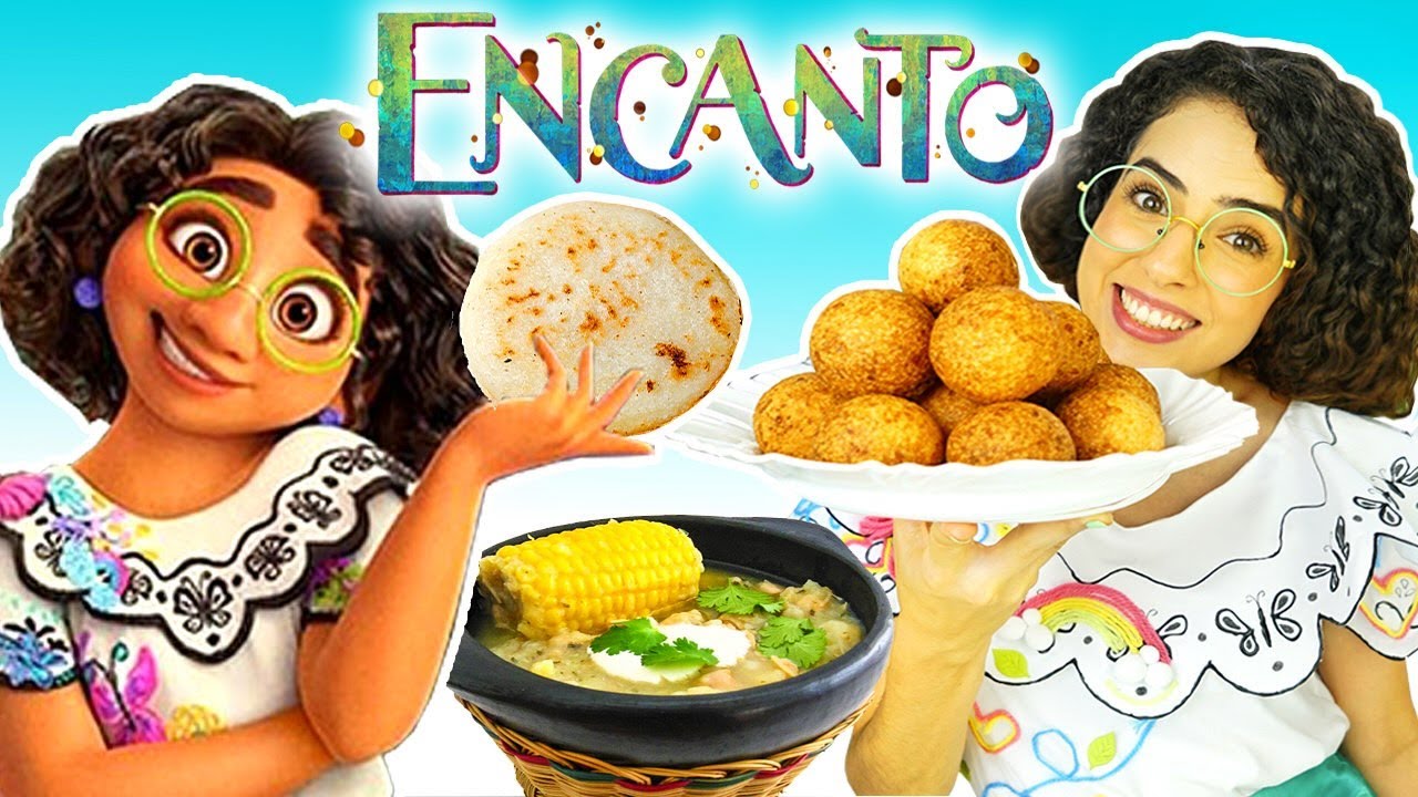 COMIDINHAS DE FILME: AREPAS COM QUESO, BOLINHOS E SOPA DE ENCANTO! Não falamos do Bruno!