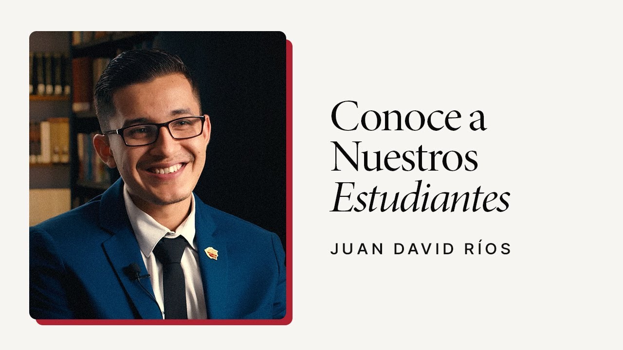 Conoce a Nuestros Estudiantes: Juan David Ríos