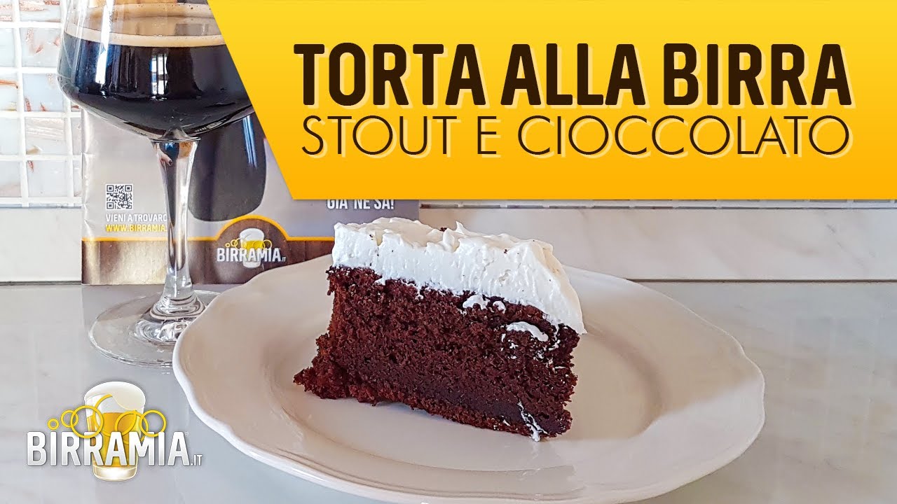 Torta alla birra Stout e cioccolato  | 🍺 Birramia Ricette