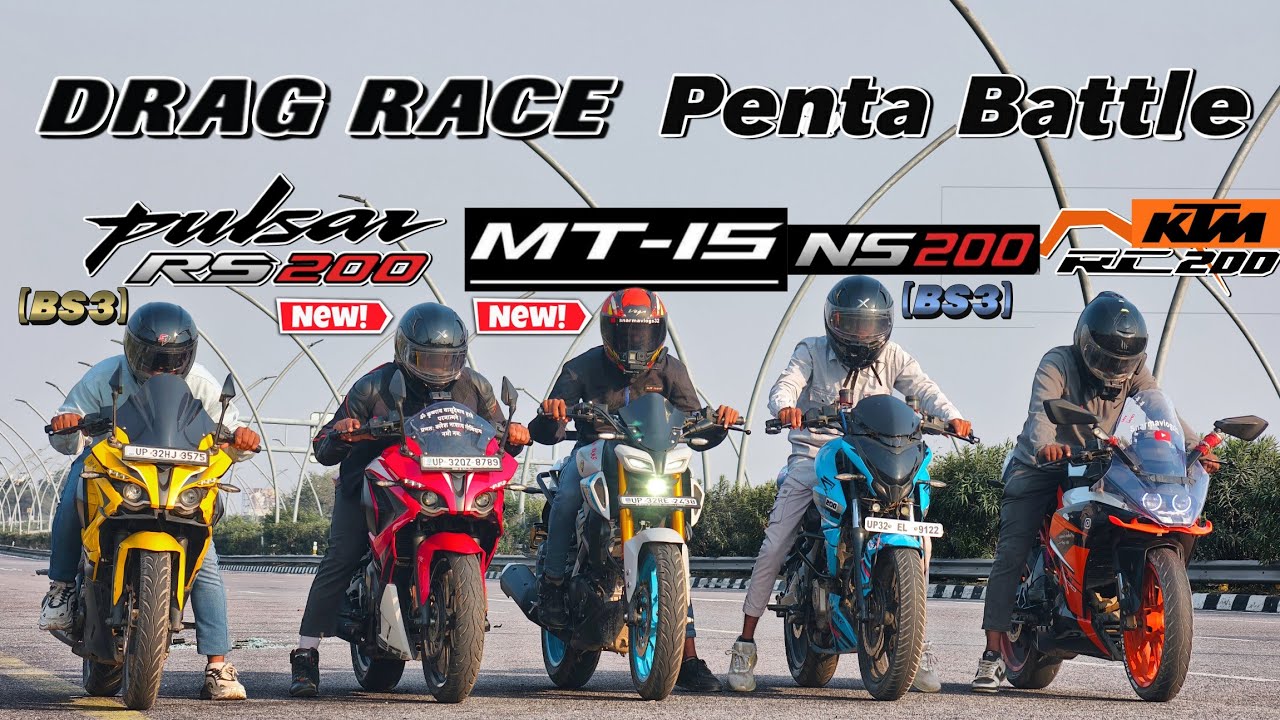 2026 Pulsar RS200 VS 2026 MT-15 DLX VS RS200 BS3 VS NS200 BS3 VS RC200.|| Penta Battle showdown&mdash;&middot;