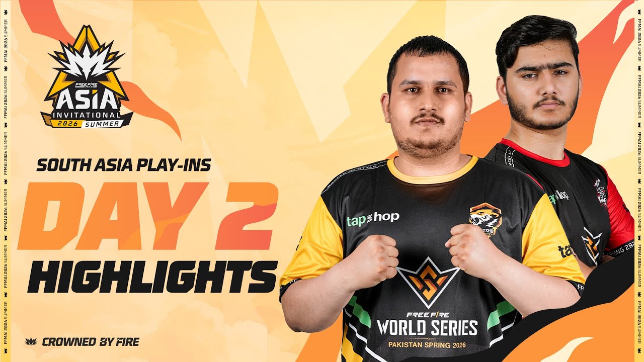 Hotshot Esports Finish #1 | FFMAI South Asia Play-Ins Day 2 | Highlights