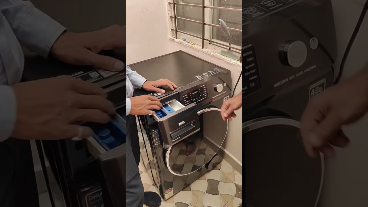 IFB ||Executive bxn 9014 | 1400 rpm |  demo installation #ifb #ifbhomeservice #washingmachine.