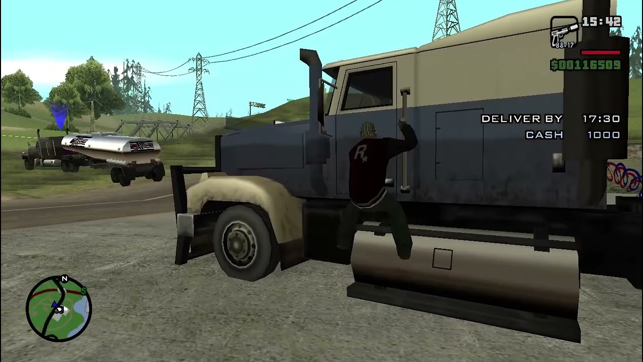 (Thai) GTA san โทรศัพท์ call รถบรรทุก Duping (No hack & cheat) PC