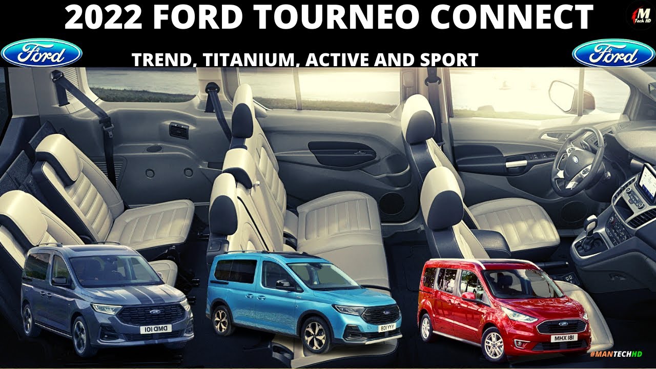 2022 Ford Tourneo Connect - Trend, Titanium, Active and Sport