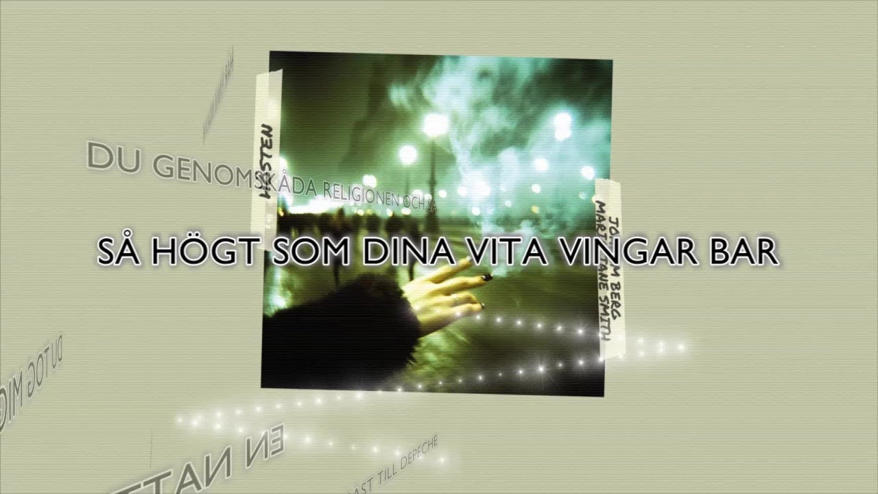Joakim Berg & Maria Jane Smith - Hösten (Lyric video)