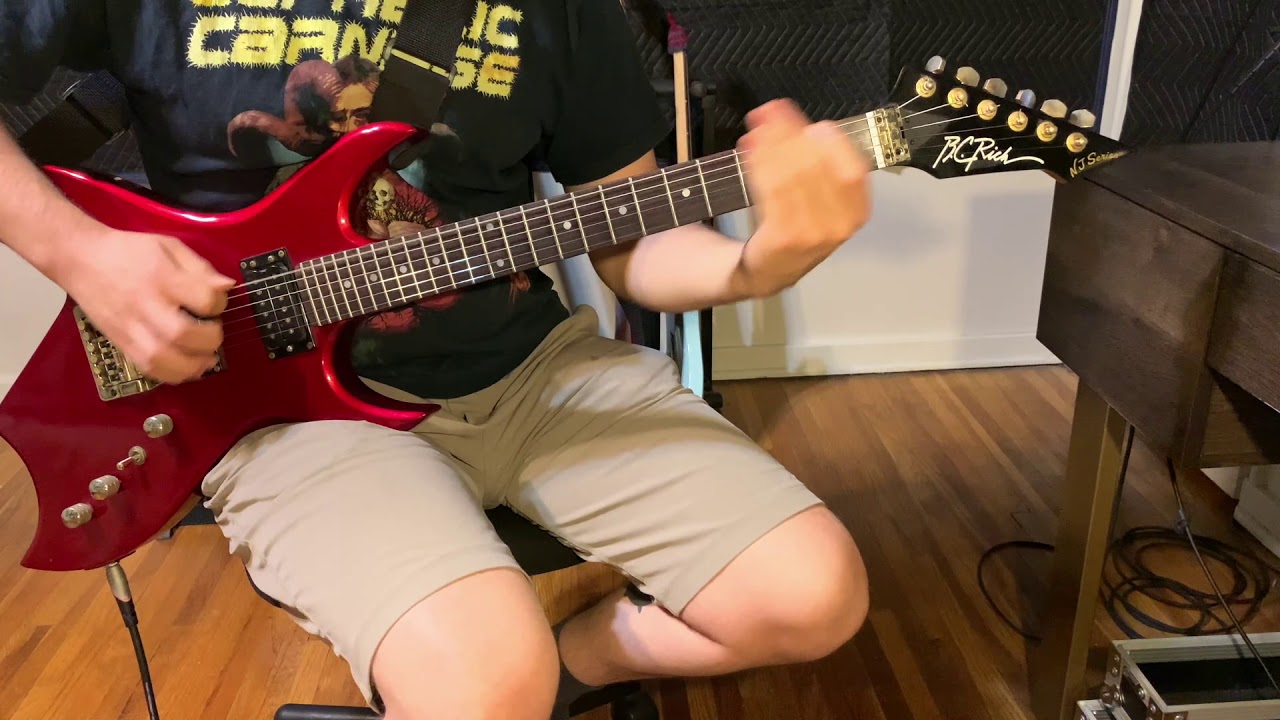 Spectral Voice - Thresholds Beyond - Guitar Cover with BC Rich Bich
