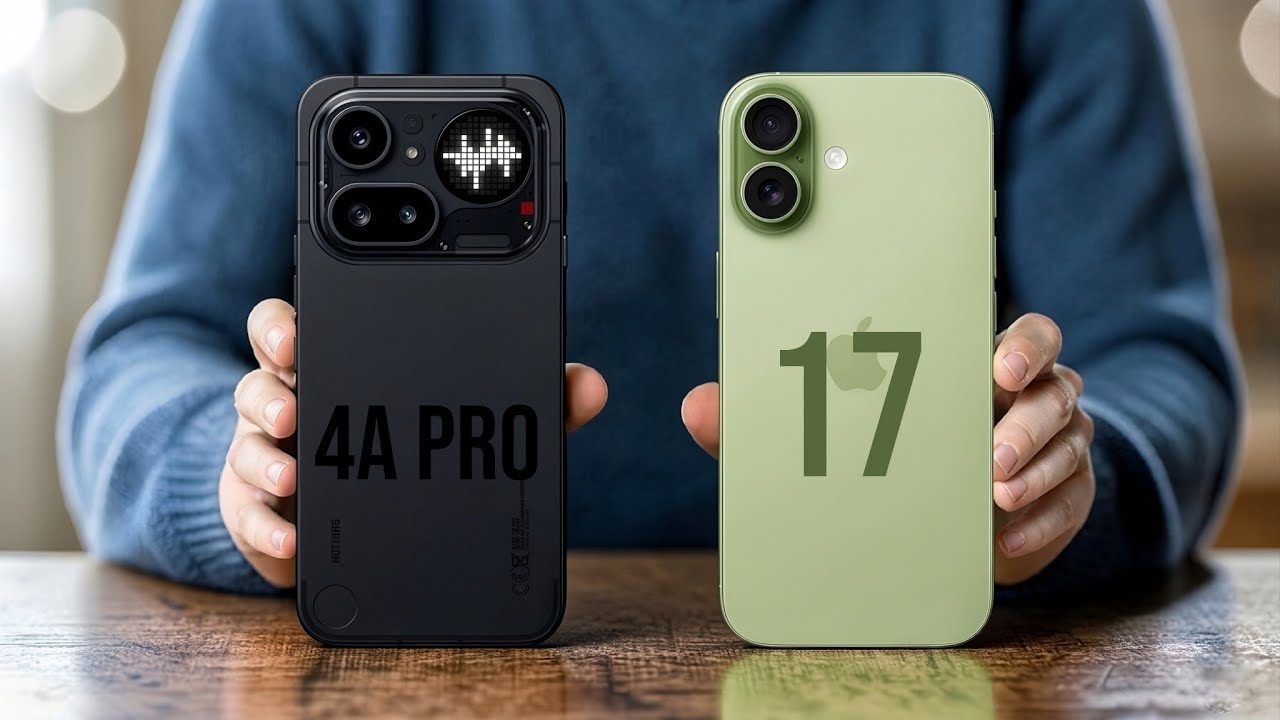 Nothing 4a Pro Vs iPhone 17 || Which One is Better?