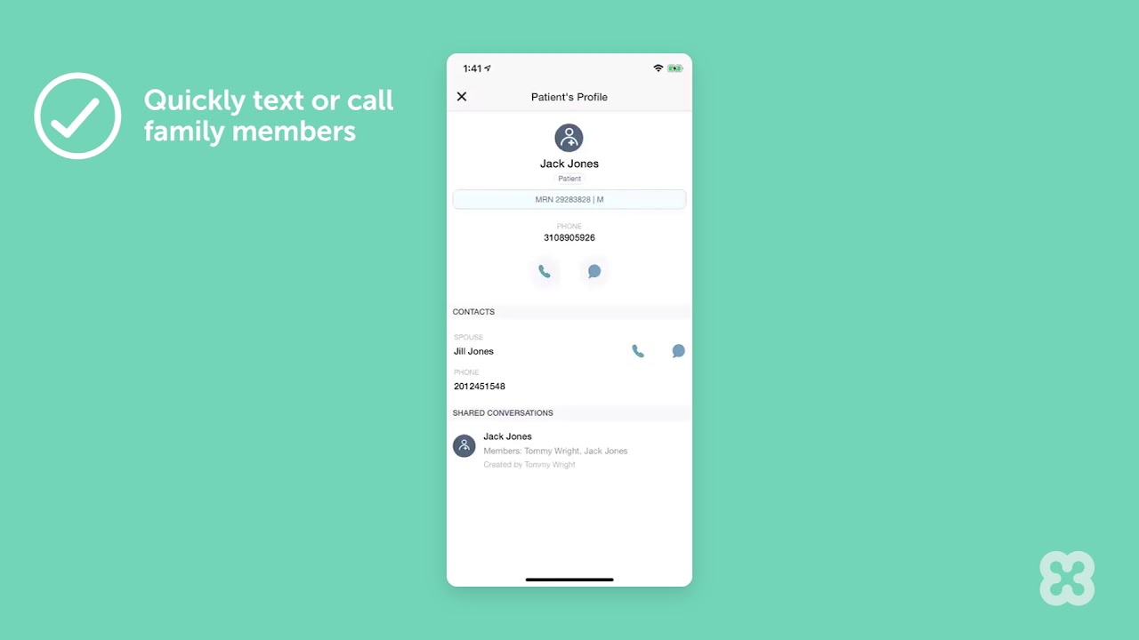 Quick Feature Videos: TigerConnect Patient Engagement &ndash; Patient Communication Solution