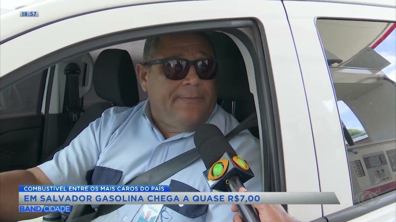 Aumento do combustível em Salvador - Band Cidade