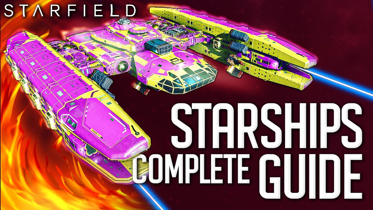 Starfield - COMPLETE Guide to Ship Building - Customization, Skills and Crew