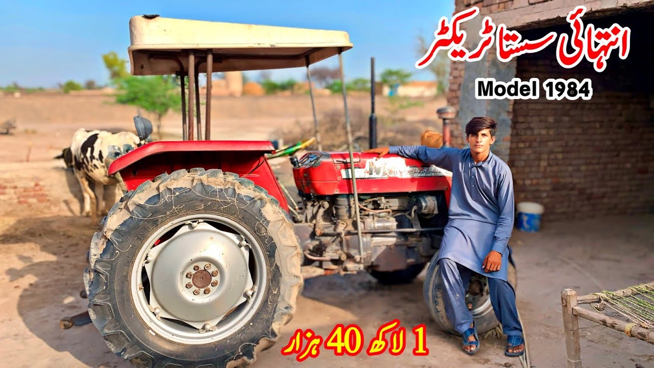 Low price Old Model MF 240 Tractor 1984 For Sale In Pakistan | Massey Tractor Price In Pakistan
