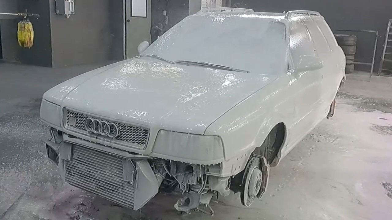 Começo de um novo projeto de pintura na AUDI S2